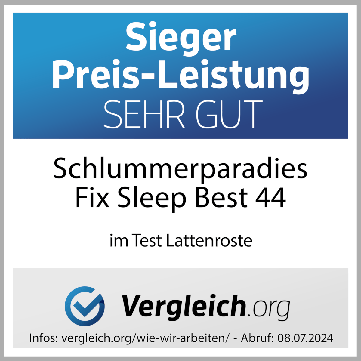 Preis Leistungs Sieger Vergleich
